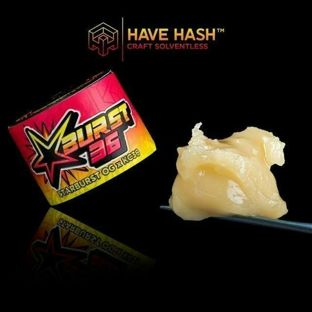 Have Hash - Sburst 36 | Live Rosin | 2g - 1