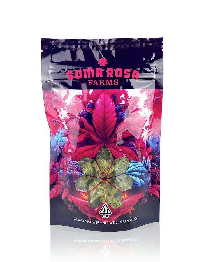 Soma Rosa Farms - Blue Fusion | Buds | 28g - 1