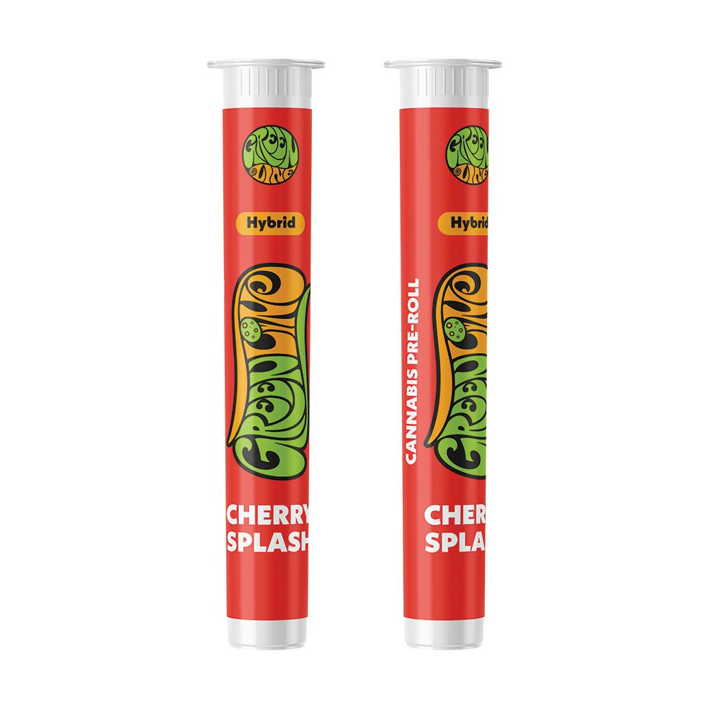 Greenline - Cherry Splash - Indoor Flower Pre-Roll - Hybrid - 1g - 1