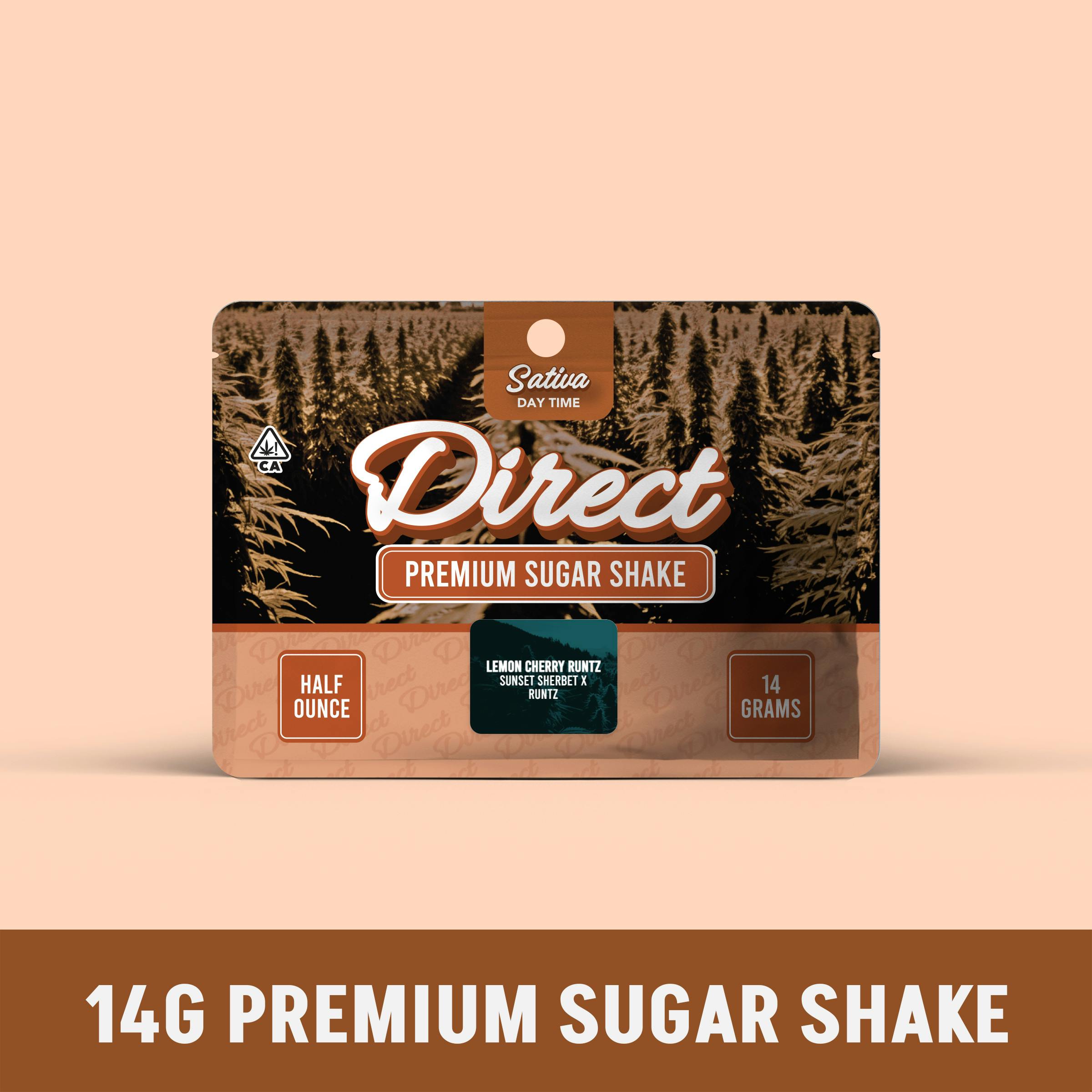 Direct - Lemon Cherry Runtz (Sativa) Premium Sugar Shake 14g - Direct