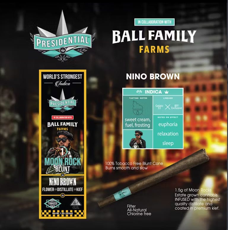 Presidential - Nino Brown | Infused Flower | 2g - 1