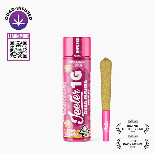 Jeeter - Jeeter | Pink Lemon | Quad-Infused Joint | 1g - 1