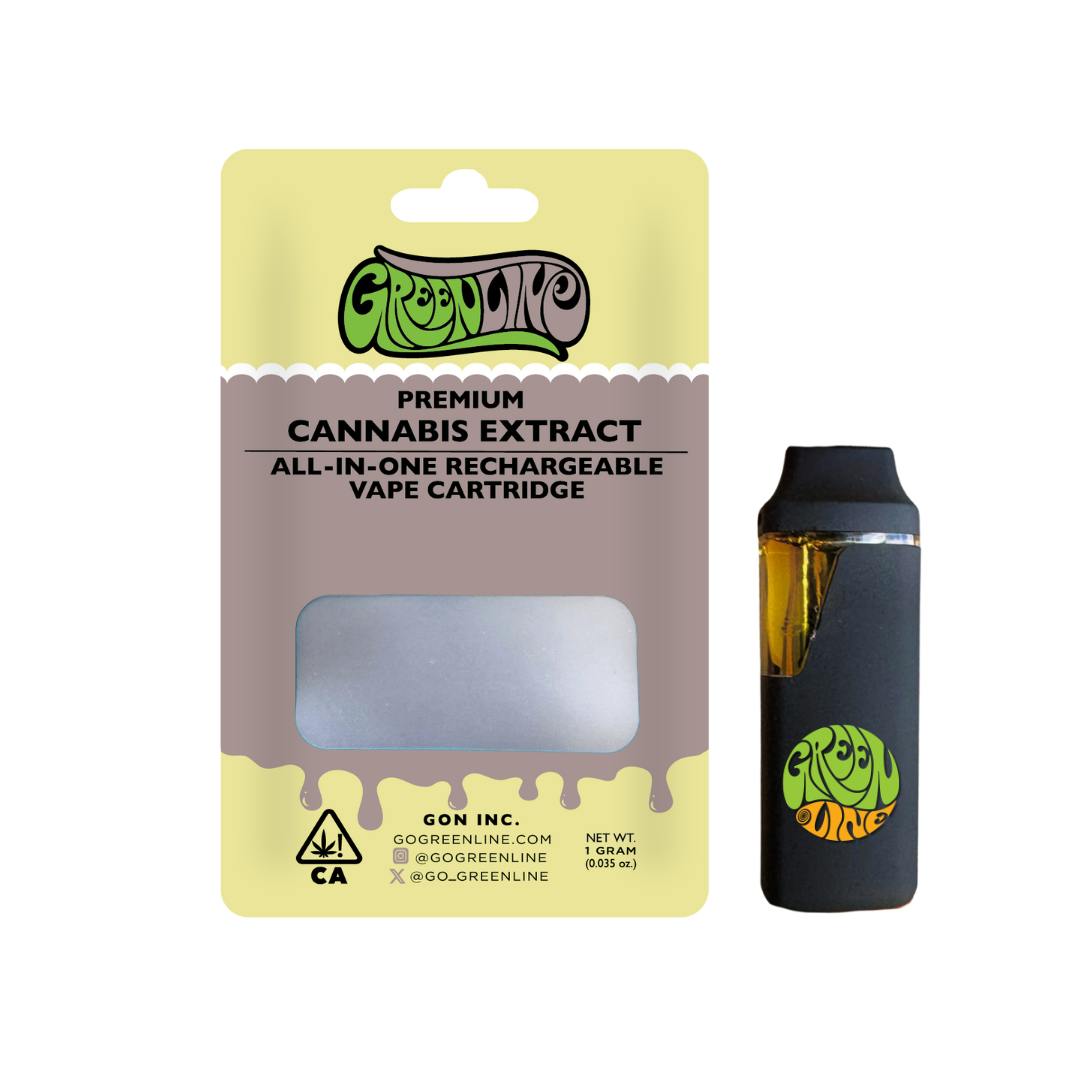 Greenline - Tutti Fruity - AIO (All-In-One) Vape - Hybrid - 1g - 1