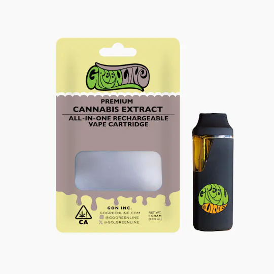 Greenline - Tutti Fruity - AIO (All-In-One) Vape - Hybrid - 1g - 1