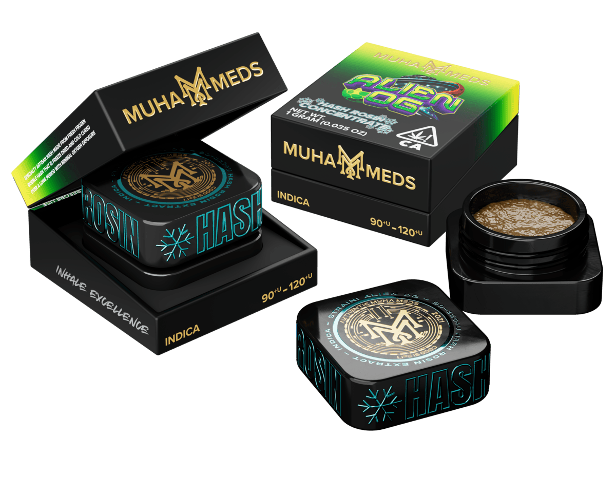 Muha Meds - Muha Meds | Alien OG | Live Rosin | 1g - 1