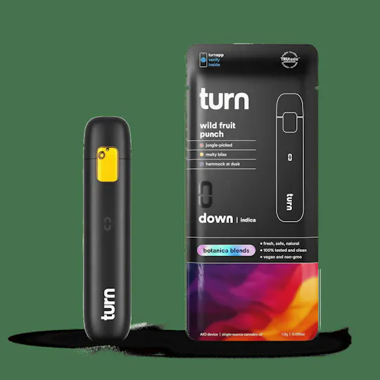 turn - Wild Punch | Botanica Blends | AIO | Indica - 1