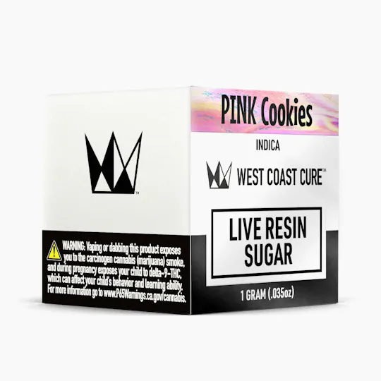 West Coast Cure - Pink Cookies Live Resin Sugar - 1