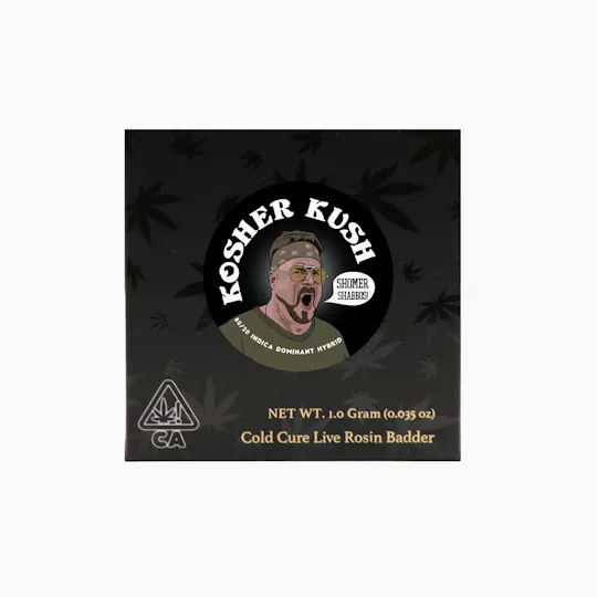 Team Elite Genetics - Kosher Kush | Rosin | Cold Cure Badder | 1g - 1