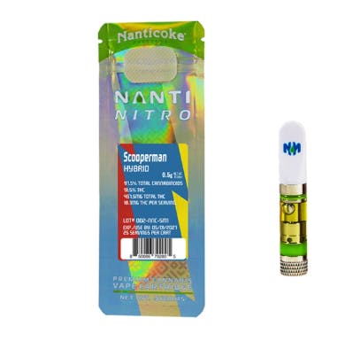 Nanticoke - Nanti Nitro | Scoopeman | Cartridge | 0.5g - 1