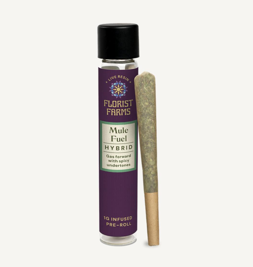 Florist Farms - Florist Farms | Mule Fuel | Live Resin Infused Joints | 1g - 1