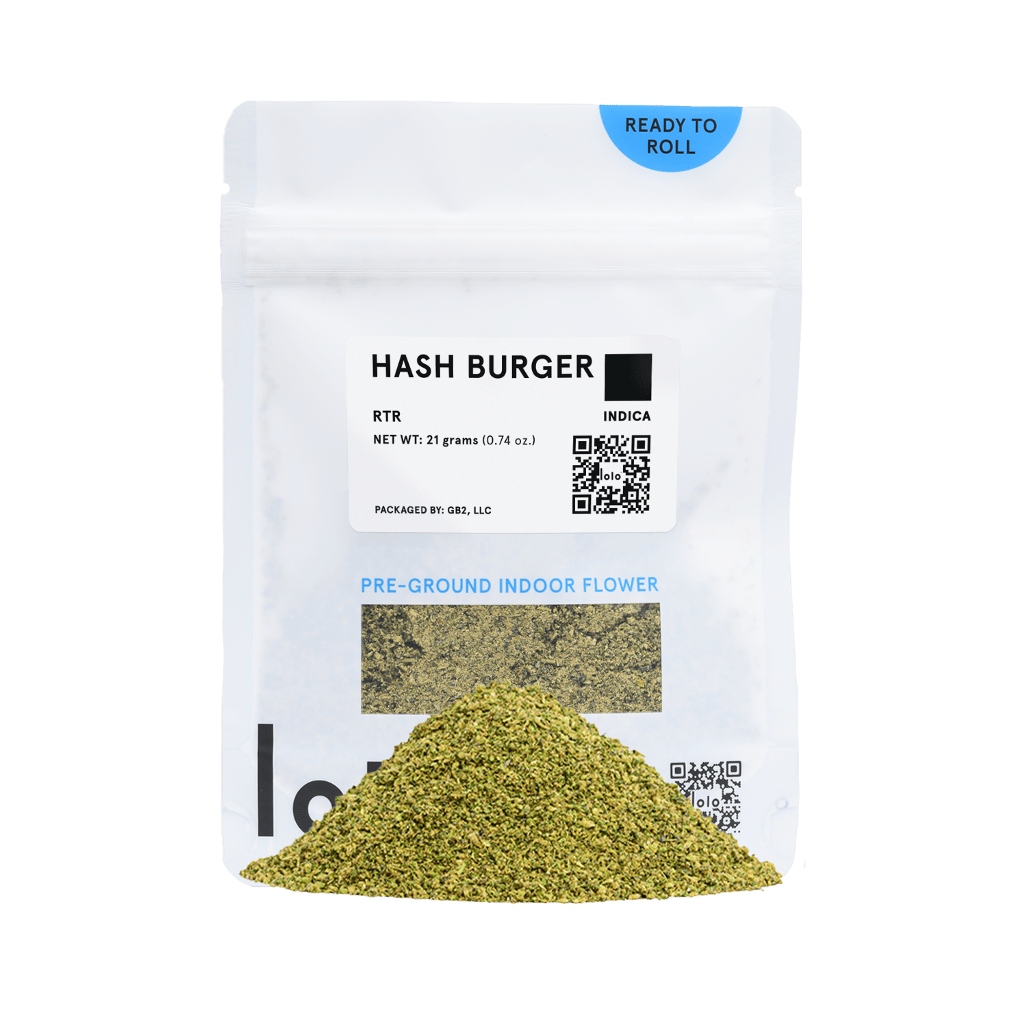 lolo - Hash Burger | Indoor Ready To Roll | 21g - 1