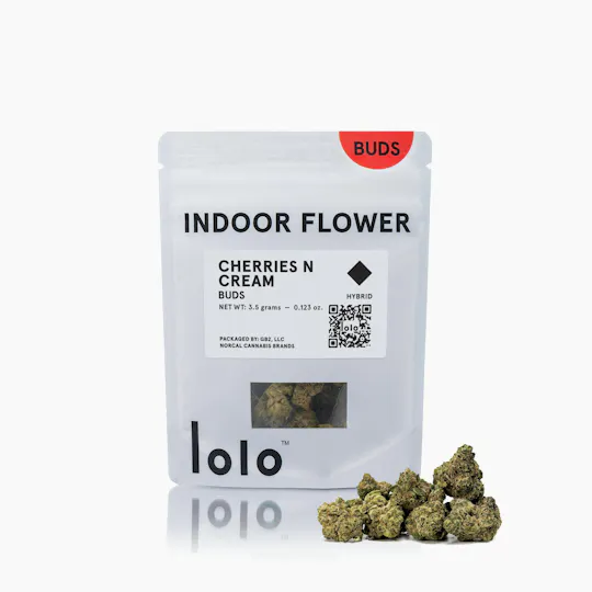 lolo - Cherries N Cream | Indoor Buds | 3.5g - 1