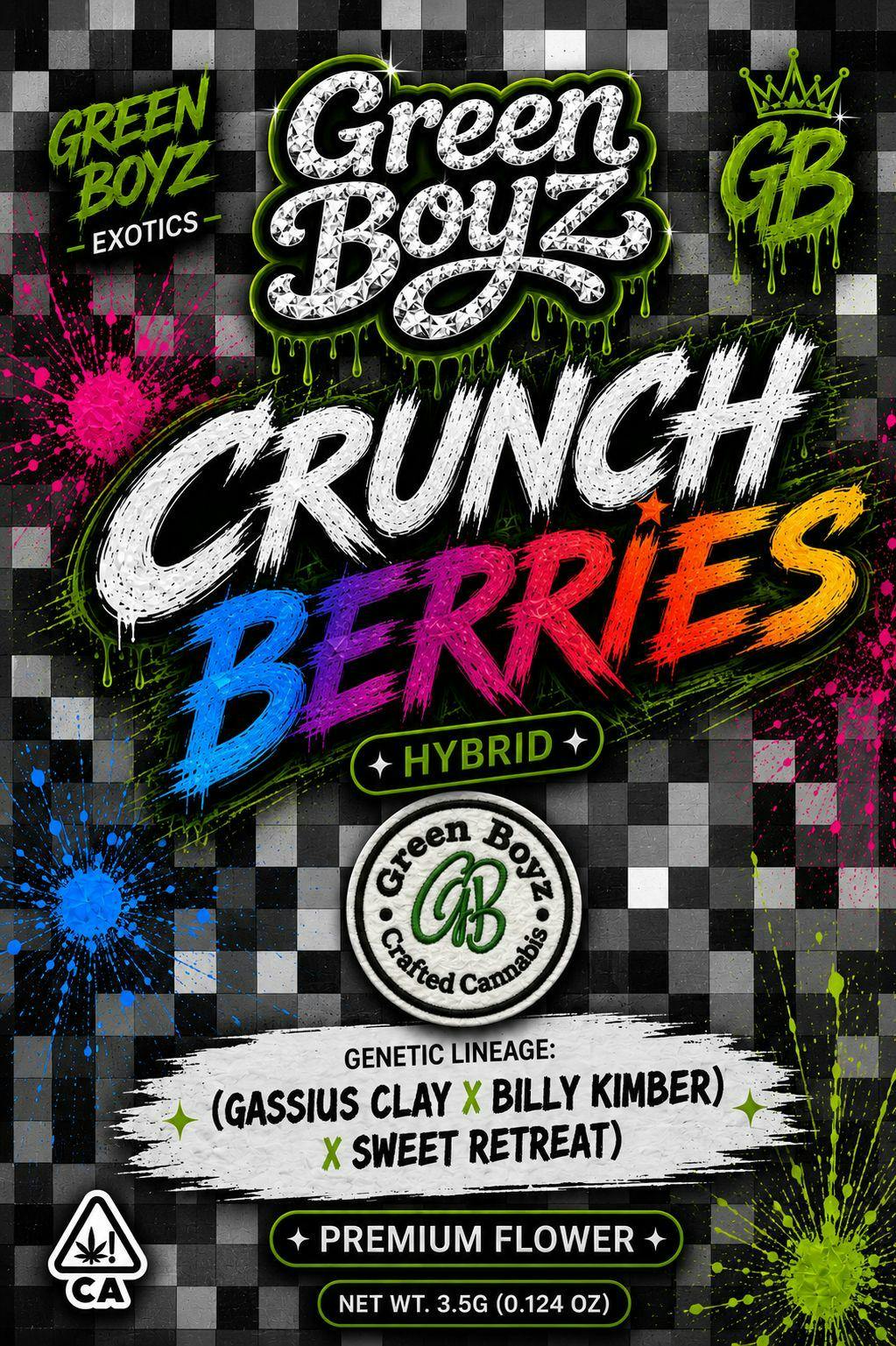Green Boyz - Green Boyz | crunch berries | pre roll | 1g - 1