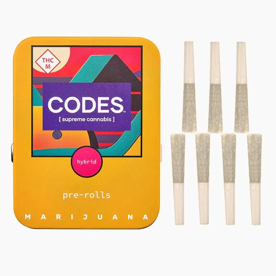Codes - GMO S1 | Minis | 0.5g each | 7pk - 1