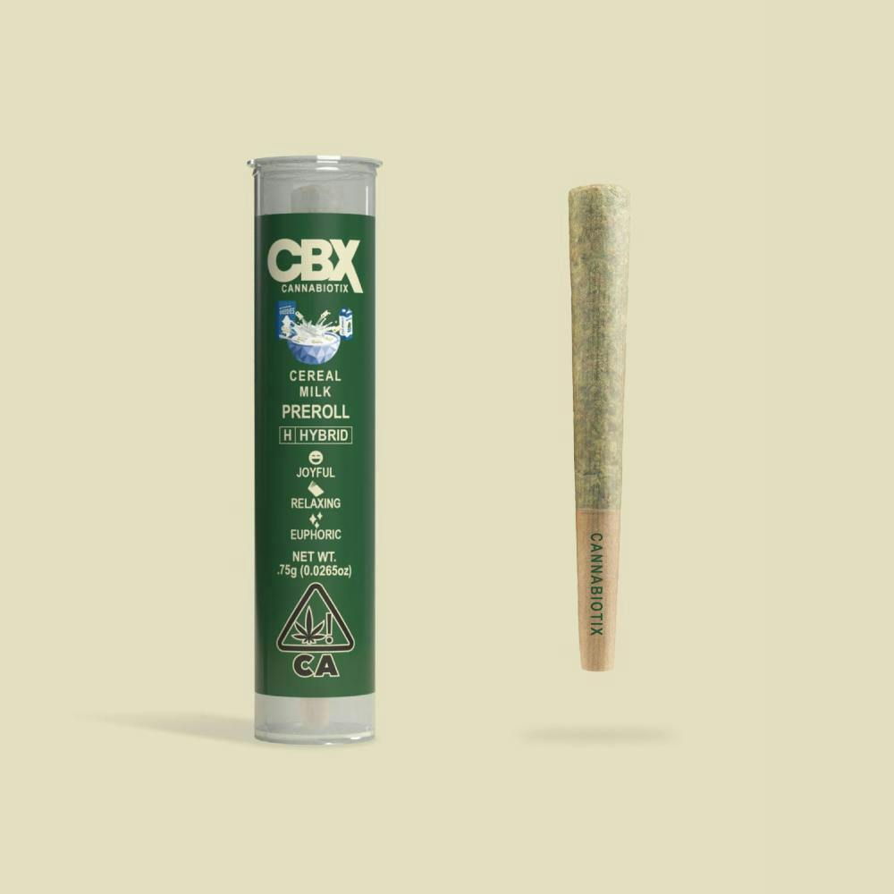 CBX: Cannabiotix - Cereal Milk Preroll [0.75g] - 1