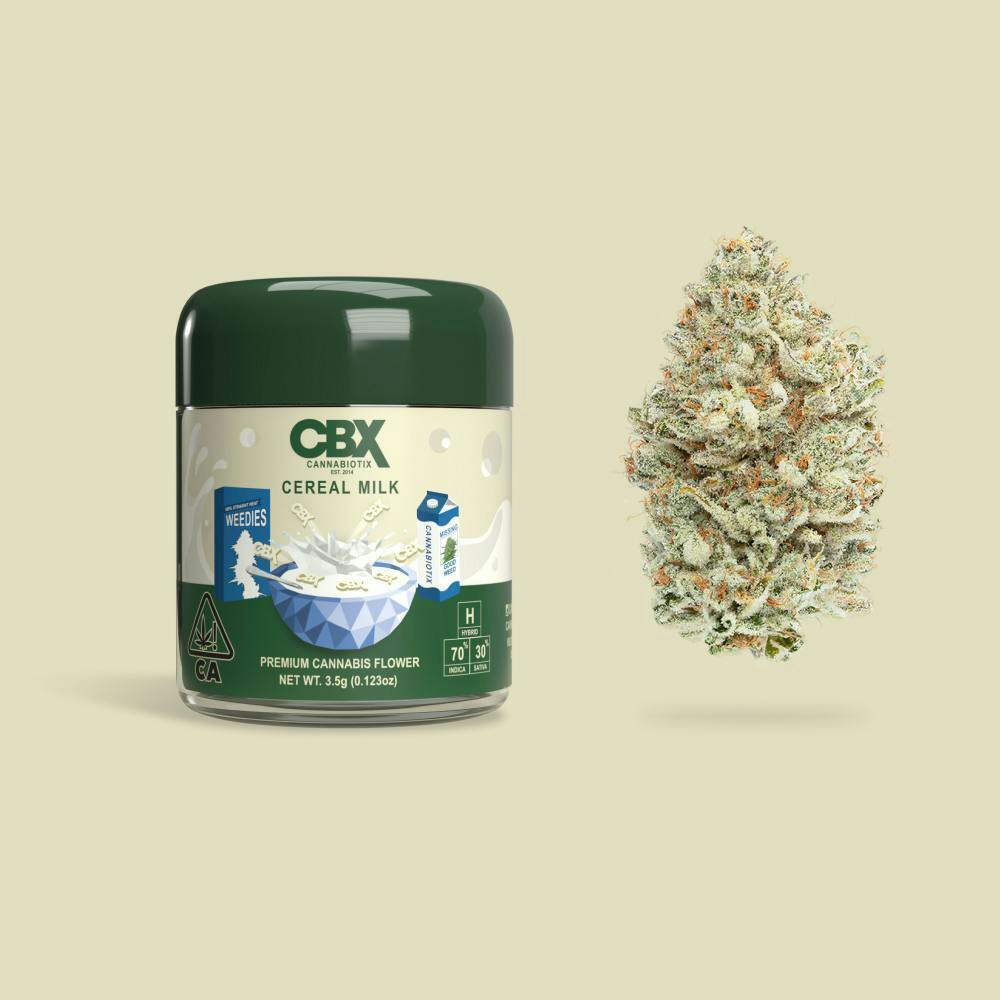 CBX: Cannabiotix - Cereal Milk Premium Cannabis Flower - 1
