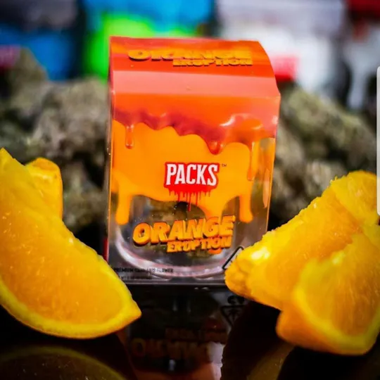 PACKS Los Angeles - Packwoods x Gas House | Orange Eruption | Infused Blunt | 2g - 1