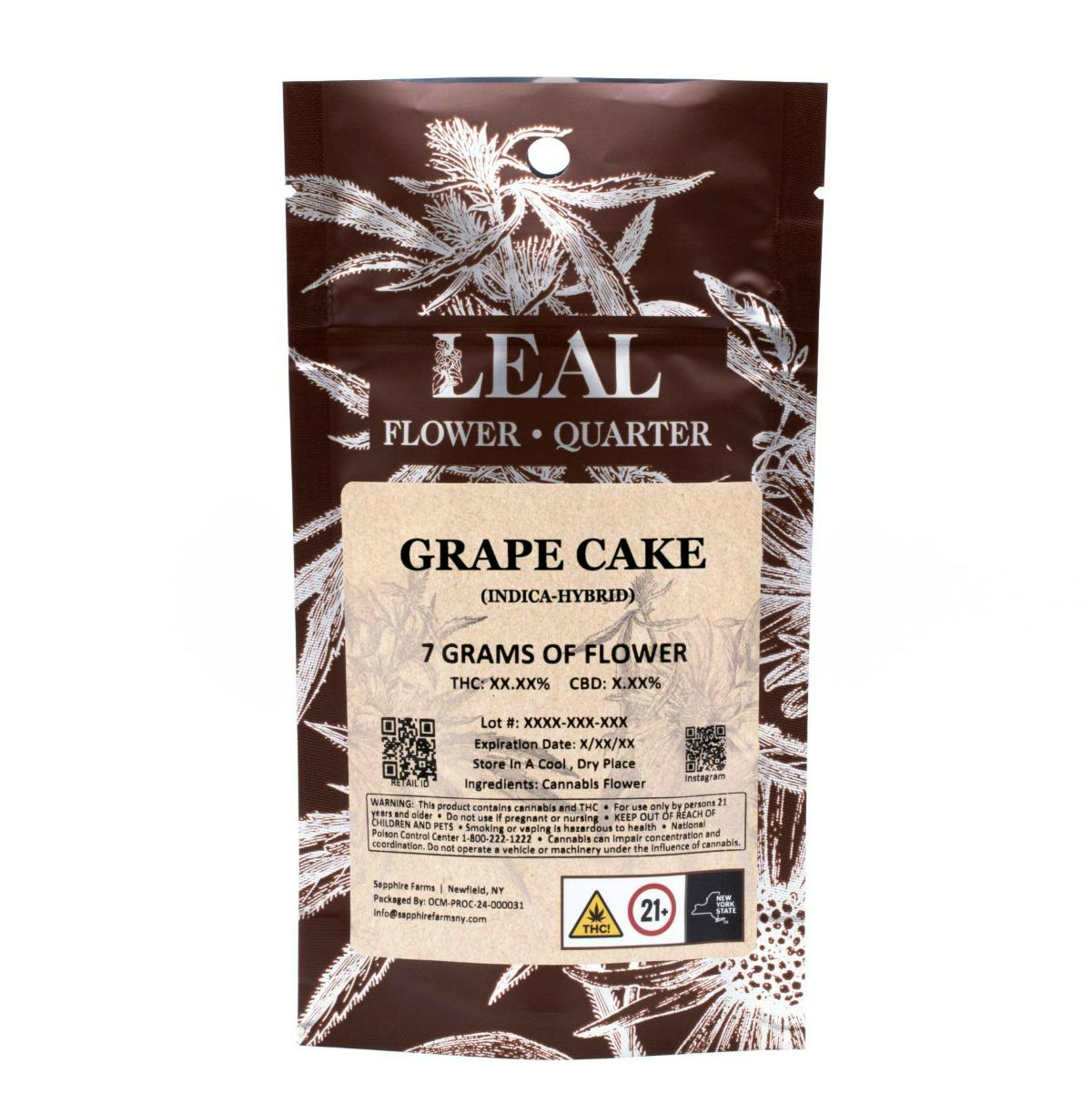 Leal - Grape Cake | Big Buds | 7g - 1