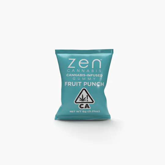 Zen Cannabis - Fruit Punch Indica 10-Pack Gummies - 1