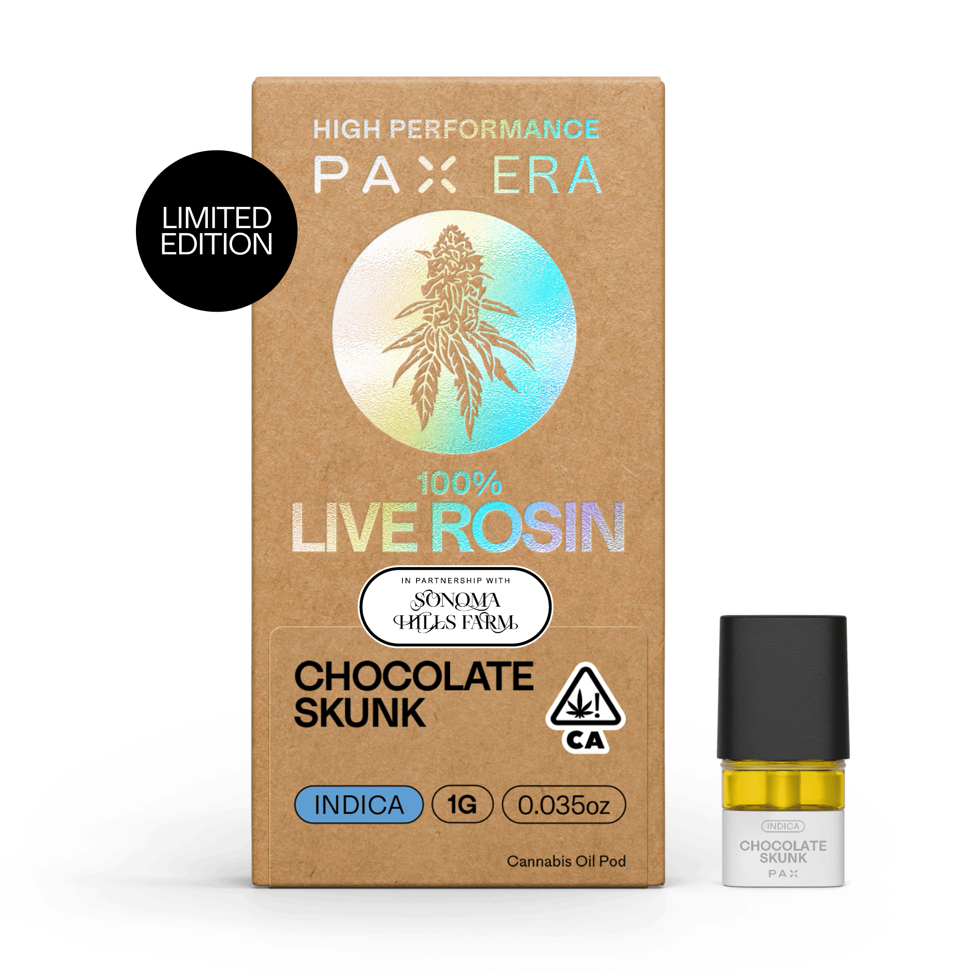 PAX - Chocolate Skunk | Live Rosin Pod | 1g - 1