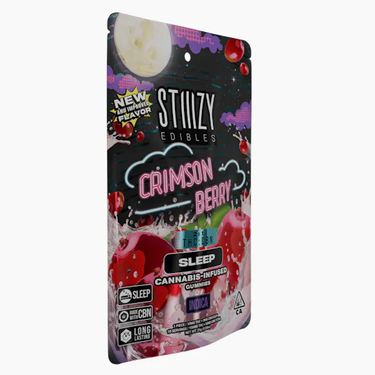 STIIIZY - - CRIMSON BERRY - 100MG SLEEP EDIBLES - 1