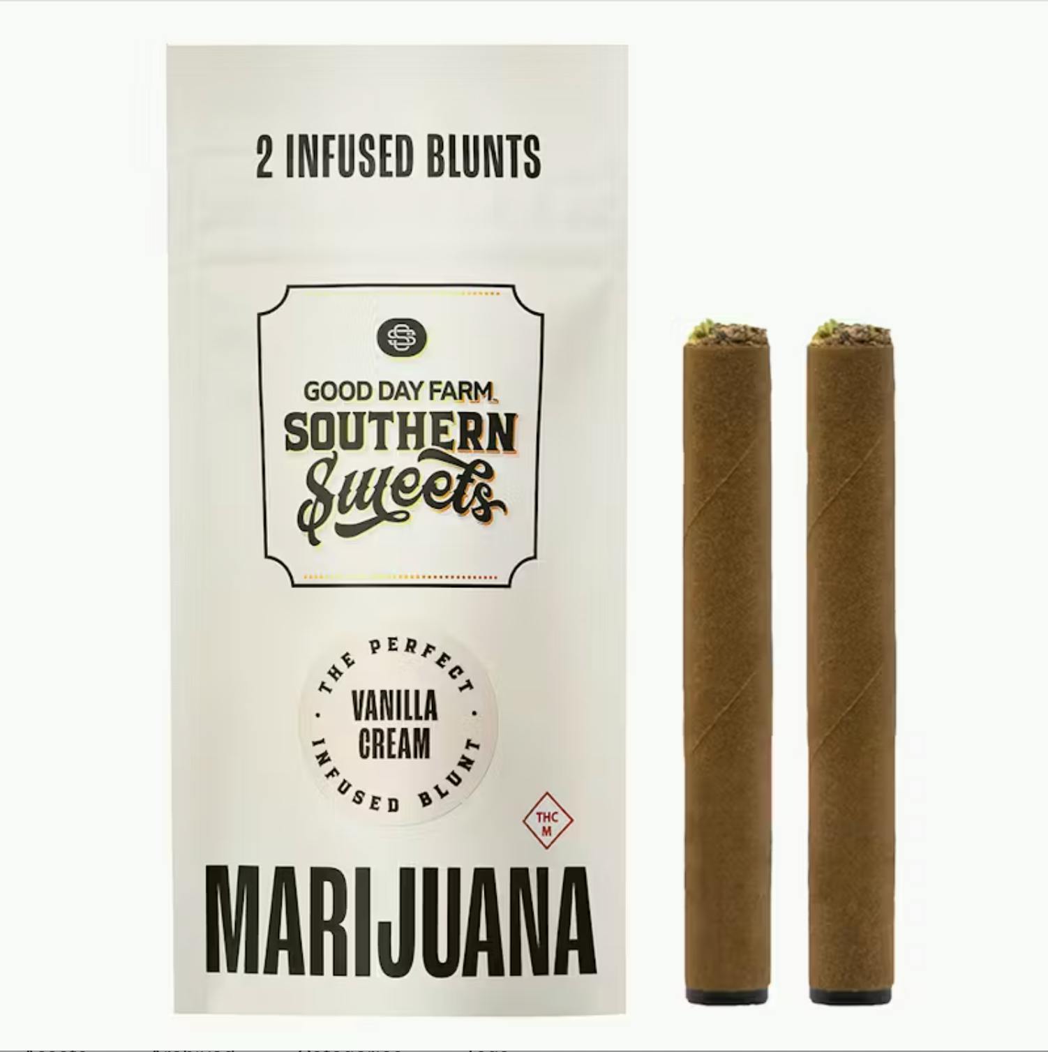 Southern Sweets - Vanilla Cream x Gas Truffle | Infused Blunts | 1g each | 2pk - 1
