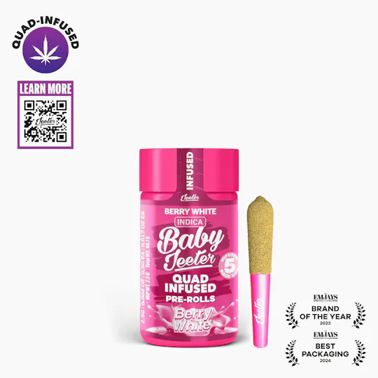 Jeeter - Jeeter | Berry White | Quad-Infused Minis | 0.5g each | 5pk - 1