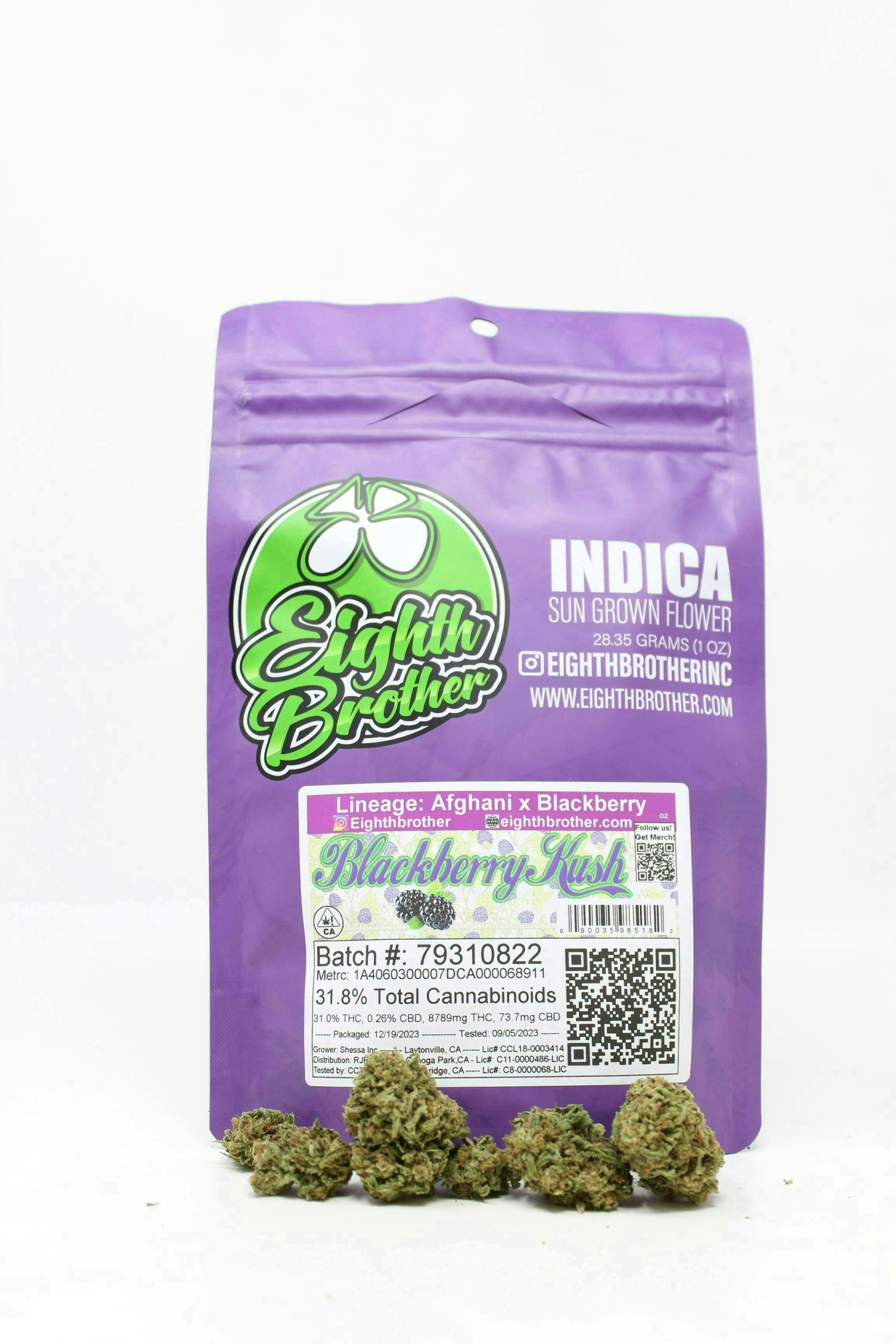 Eighth Brother - Eighth Brother | Blackberry Kush | Flower | 14g - 1
