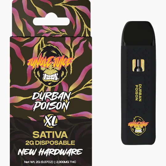 Jungle Juice - Jungle Juice | Durban Poison | Disposable | 2g - 1