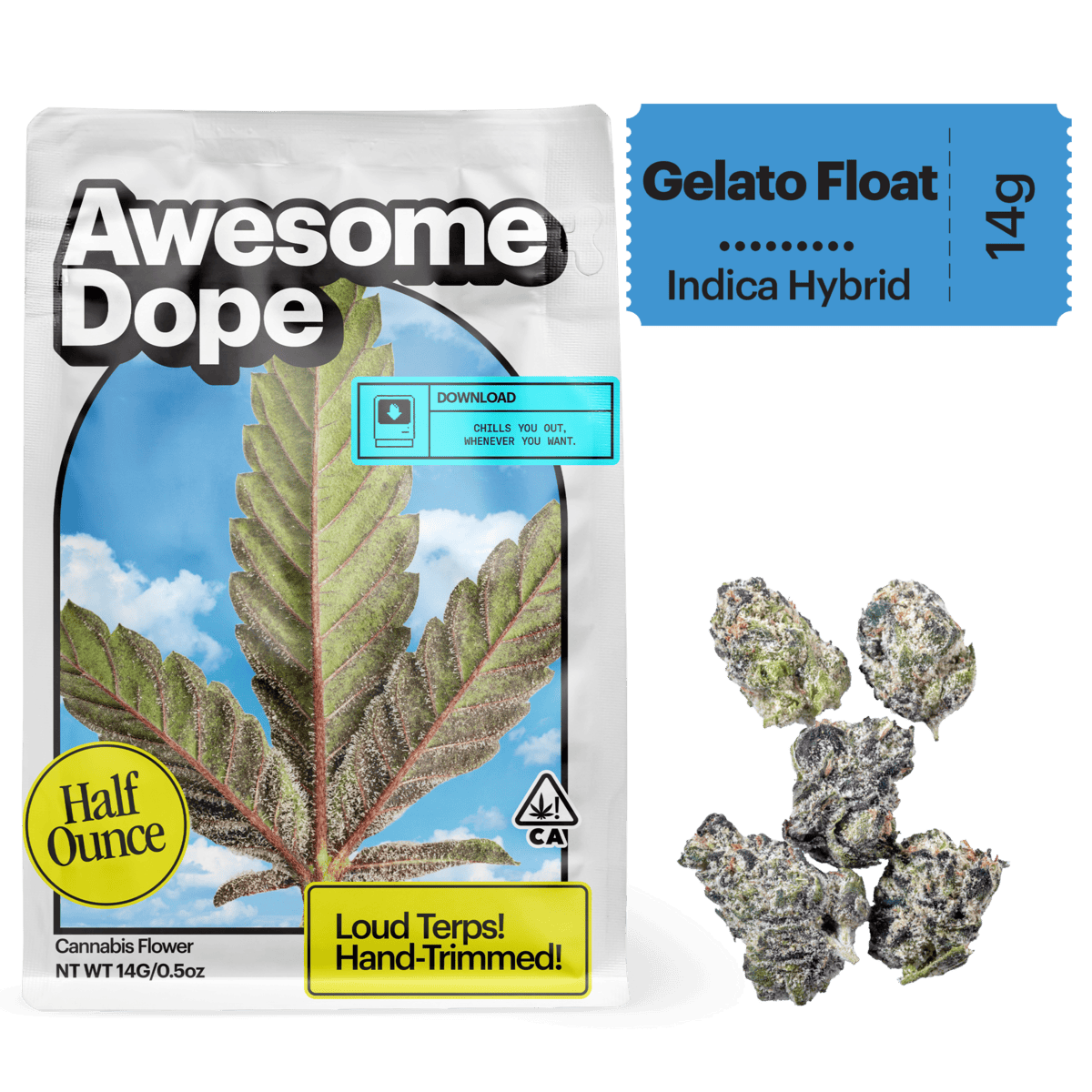 Awesome Dope - Gelato Float | Smalls | 14g - 1