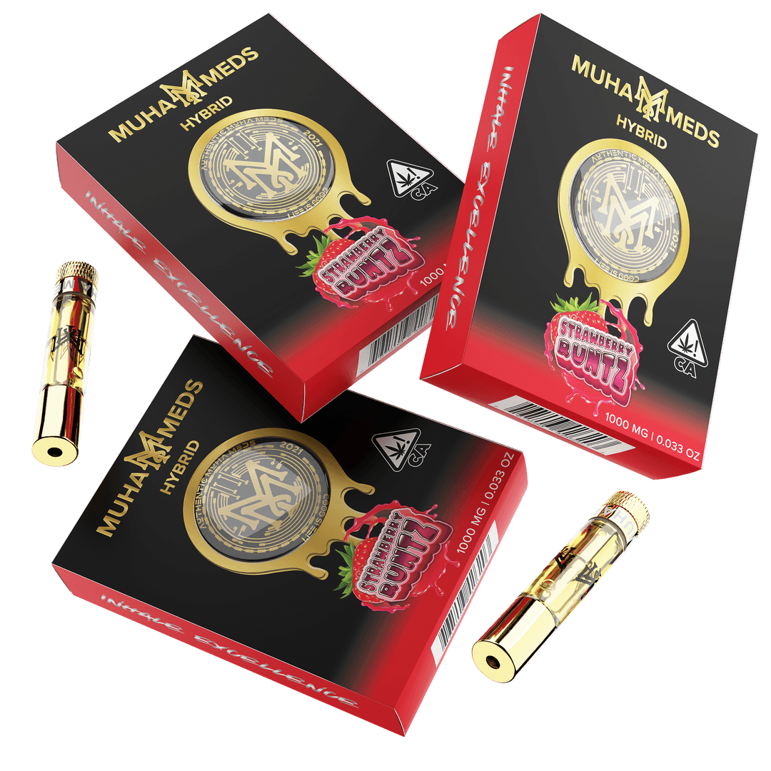 Muha Meds - Strawberry Runtz | Distillate Cartridge | 1g - 1
