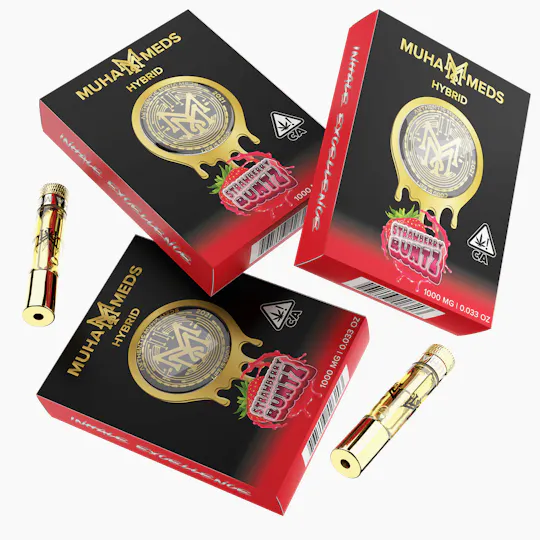 Muha Meds - Strawberry Runtz | Distillate Cartridge | 1g - 1