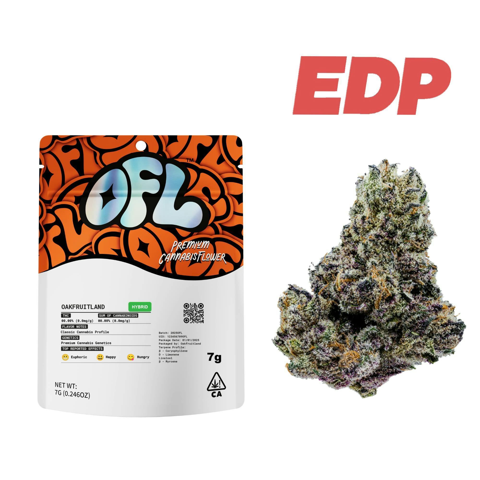 Oakfruitland (OFL) - Everydaypak Oreos x Runtz | Big Buds | 7g - 1