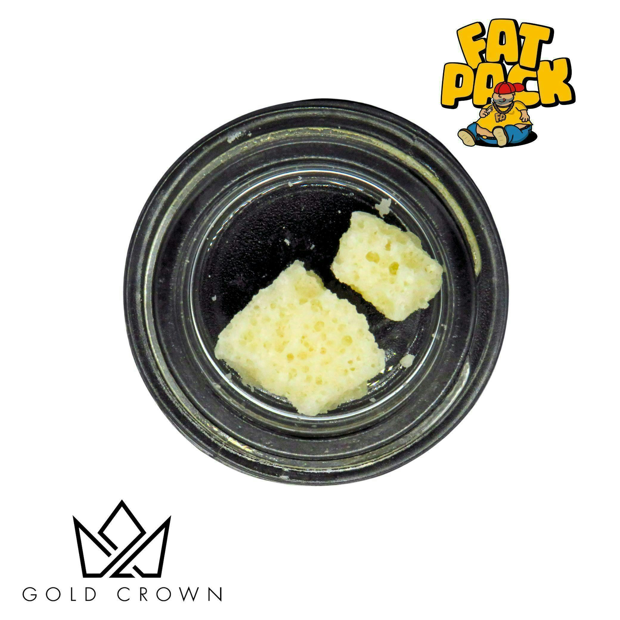 Gold Crown - Gold Crown x Fat Pack | Blockberry | Crumble | 1g - 1