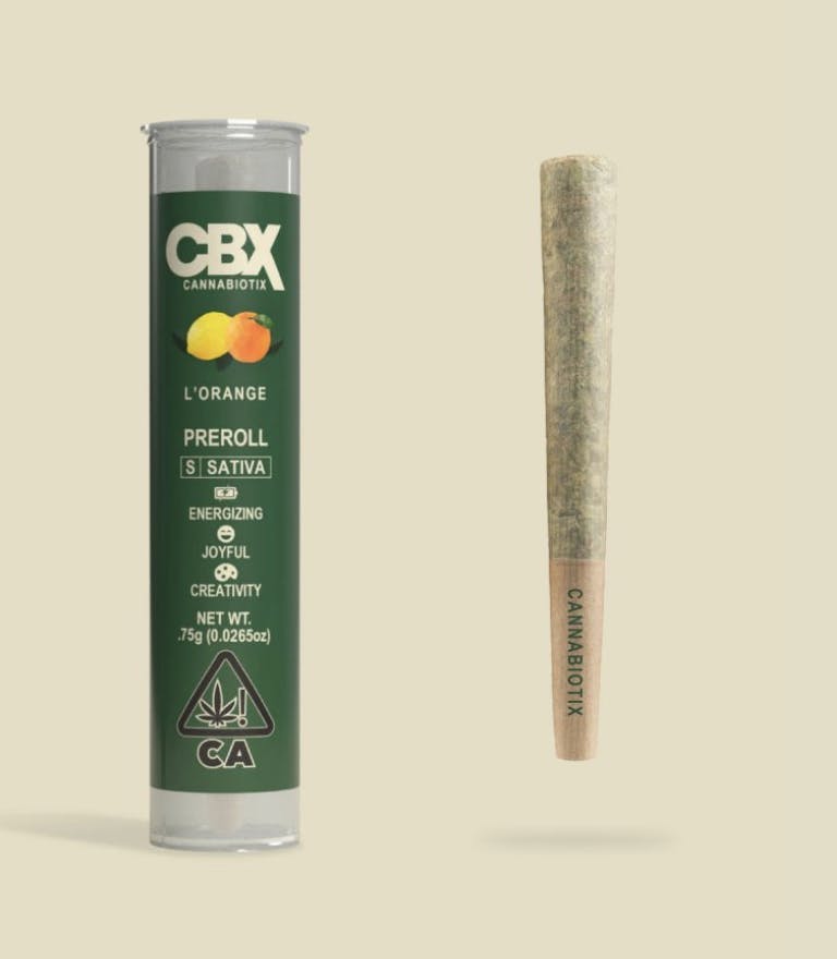CBX: Cannabiotix - L'Orange Preroll [0.75g] - 1
