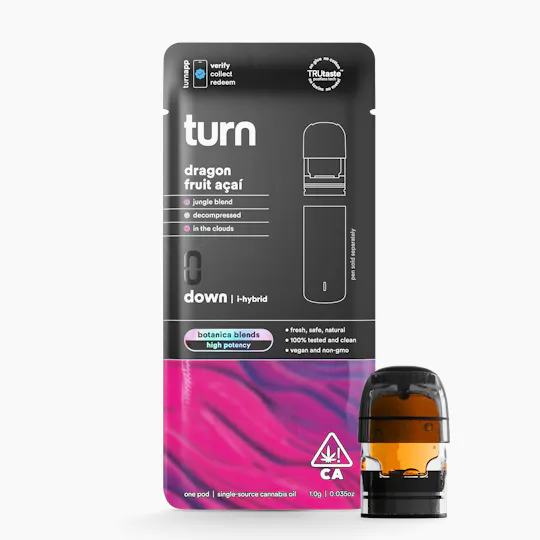 turn - Dragon Fruit Acai | Botanica Blends | Indica-Hybrid - 1