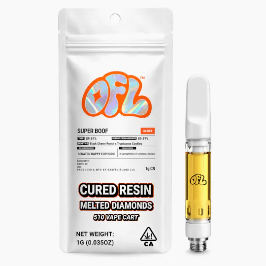 Oakfruitland (OFL) - Super Boof | Live Resin Cartridge | 1g - 1