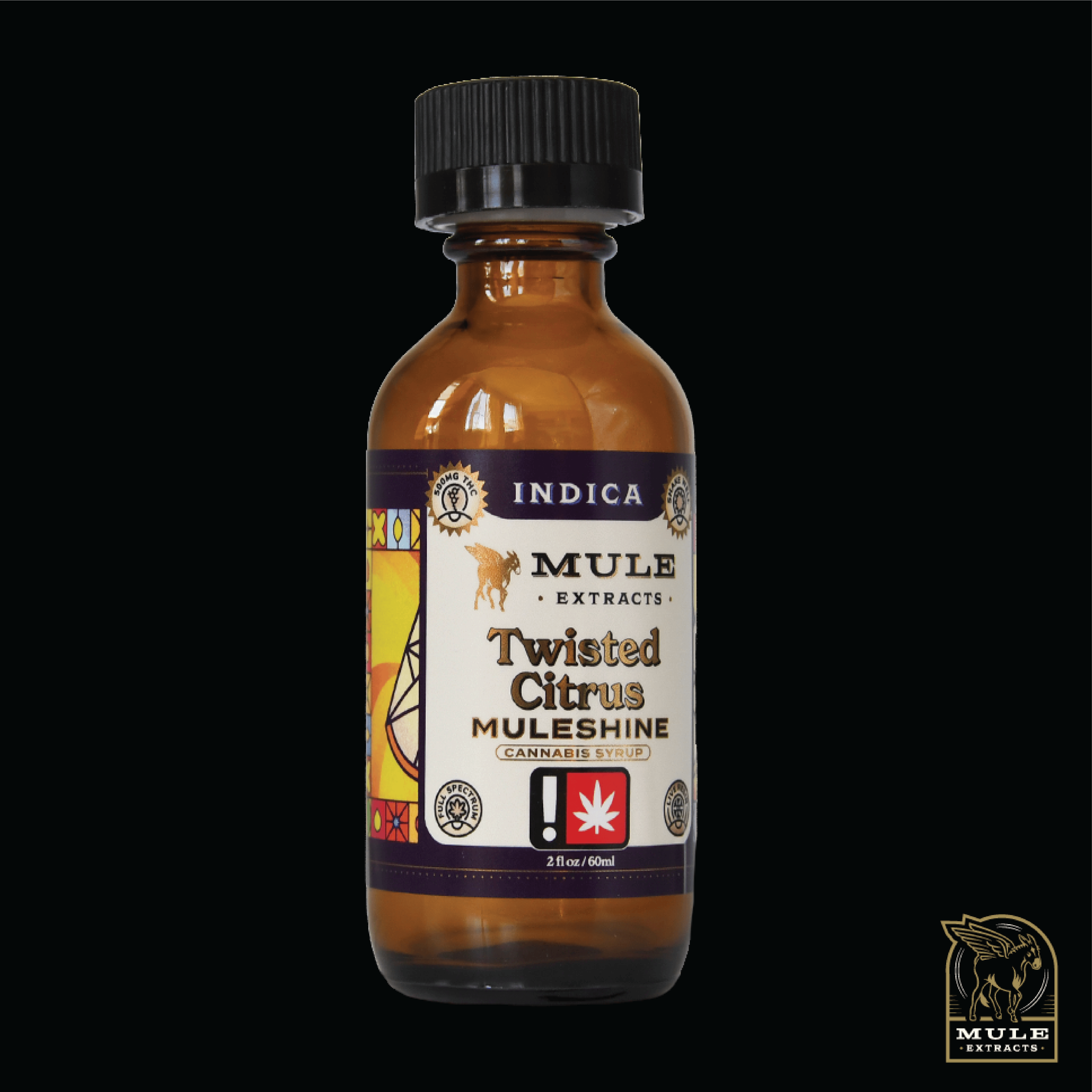 Mule Extracts - Twisted Citrus Muleshine | Infused Syrup | 500mg | 60ml - 1
