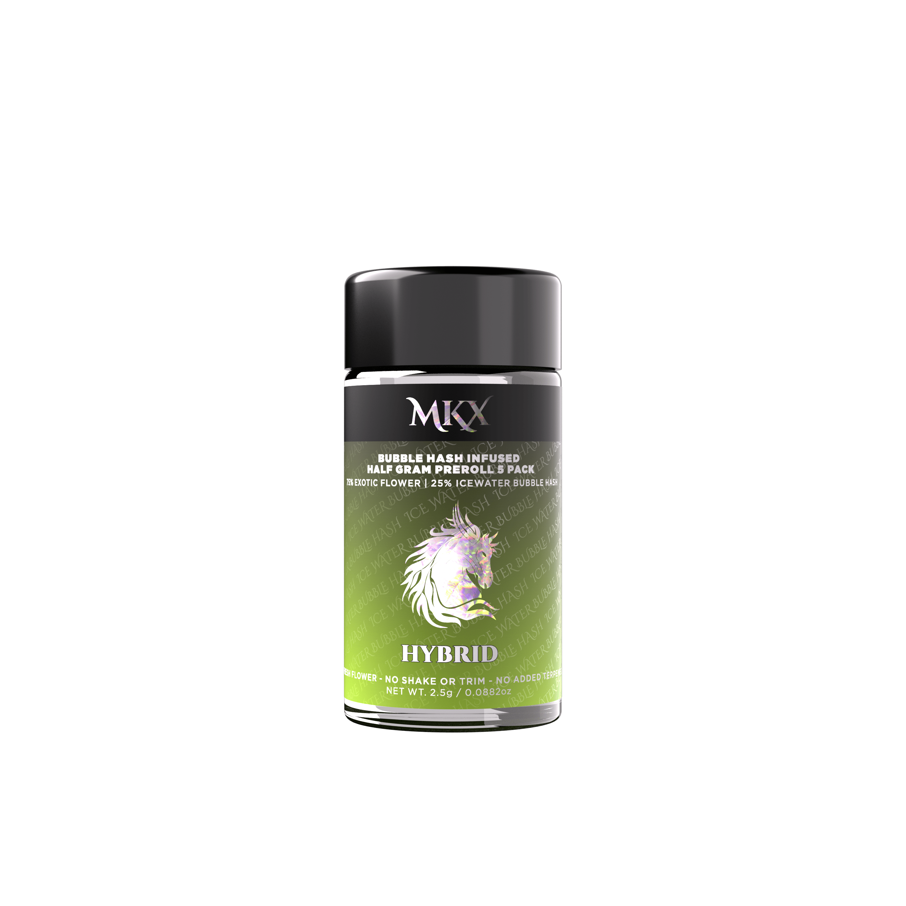 MKX Oil Co - Banana Mints | Bubble-Hash Infused Minis | 0.5g each | 5pk - 1