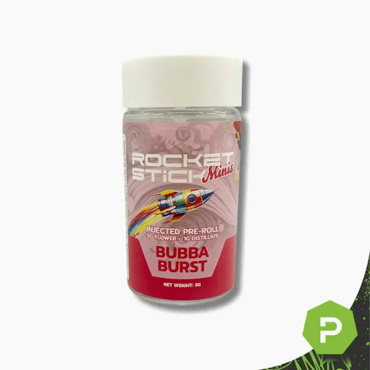 Rocket - Bubba Burst | Infused Minis | 0.6g | 5pk - 1