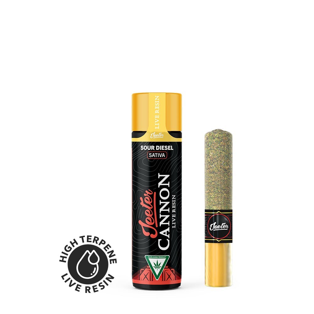 Jeeter - Jeeter | Sour Diesel | Live Resin Cannon | Infused Joint | 1.3g - 1