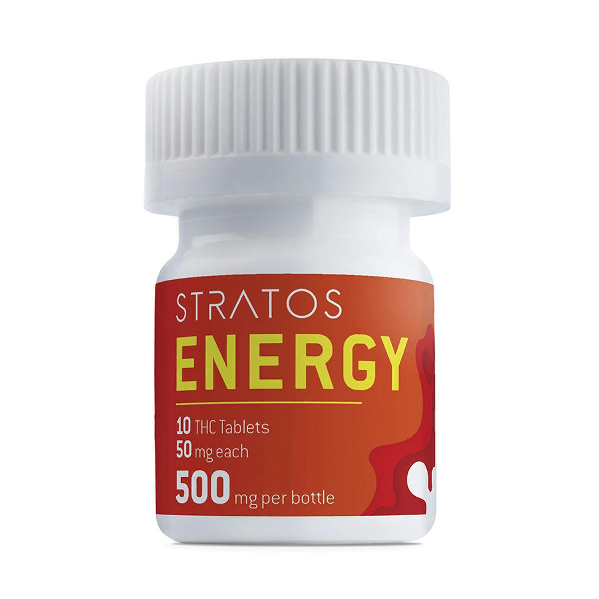 Stratos - Energy Full-spectrum Sativa Capsules 500mg - 1
