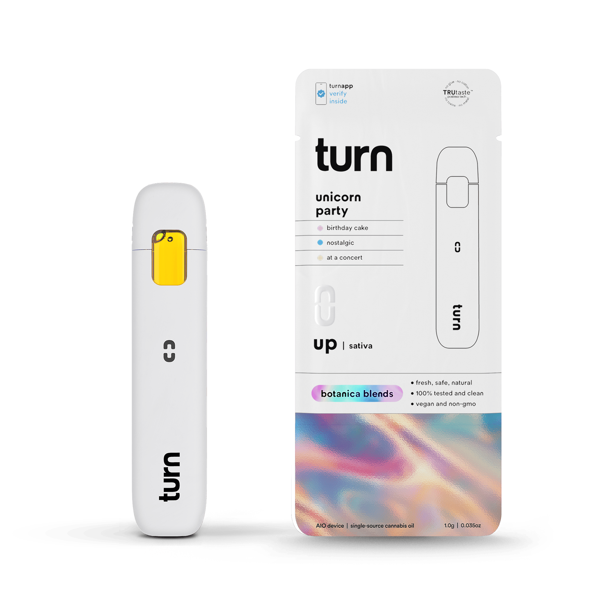 turn - Unicorn Party | Botanica Blends | AIO | Sativa (3) - 1
