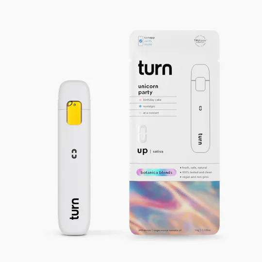 turn - Unicorn Party | Botanica Blends | AIO | Sativa (3) - 1