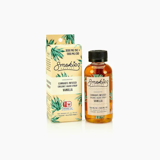 Smokiez Edibles - Vanilla Agave Syrup THC:CBD 1:1 | 1000mg - 1
