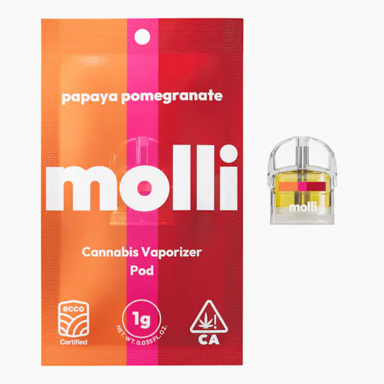 Molli - Papaya Pomegranate | Pod | 1g - 1