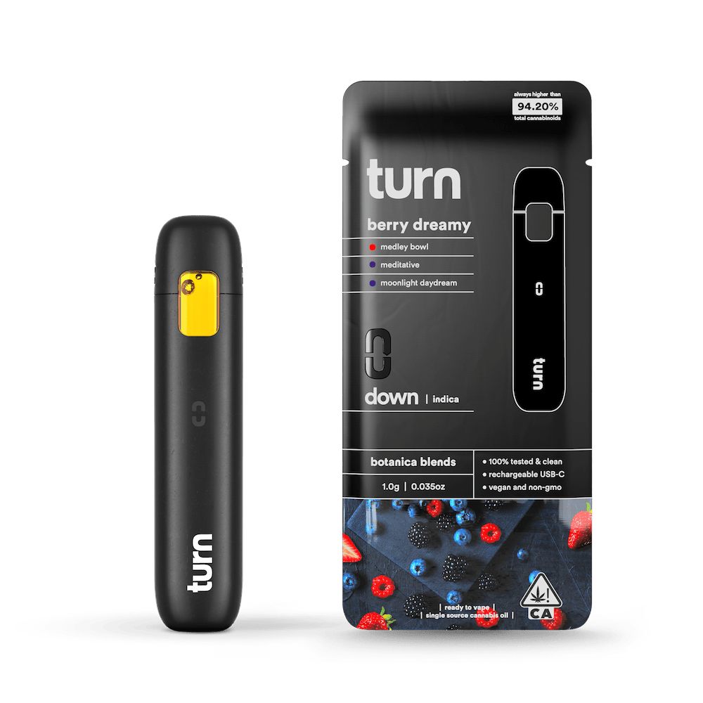 turn - Berry Dreamy | Botanica Blends | AIO | Indica - 1
