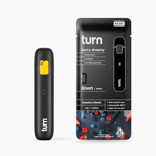 turn - Berry Dreamy | Botanica Blends | AIO | Indica - 1