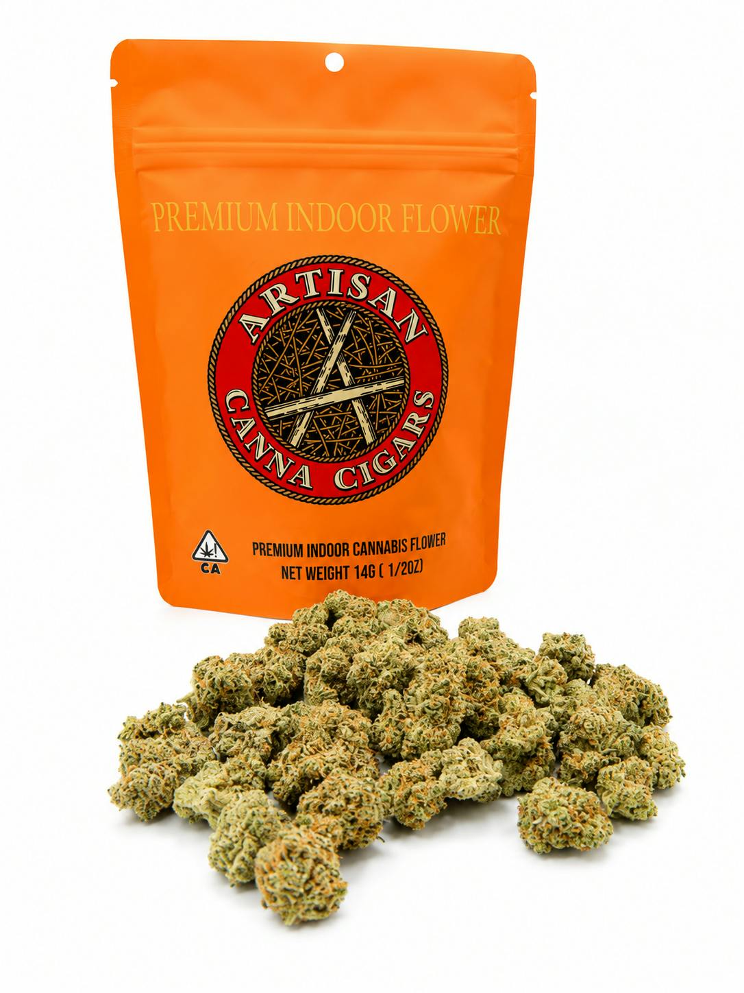 Artisan Canna Cigars - Artisan- 14g Premium Indoor- Super Lemon Haze- Sativa - 1