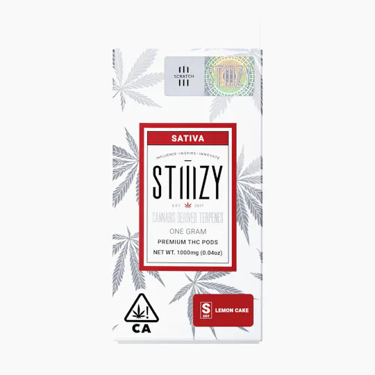STIIIZY - Vape Cartridge - LEMON CAKE 1G CDT Pod - STIIIZY - 1
